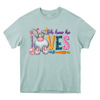 Arona Oh how he loves us Easter Day Heavy Core Tee - HowdyJamesFarm