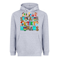 Heather Grey Educator of tiny humans Heavyweight Hoodie - RanaPortraitStore