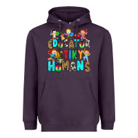 Plum Educator of tiny humans Heavyweight Hoodie - RanaPortraitStore