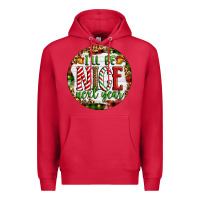 Cardinal Christmas i'll be nice next year Premium Hoodie - Artiststas