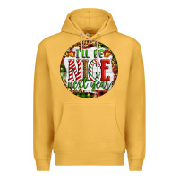 Mustard Christmas i'll be nice next year Premium Hoodie - Artiststas