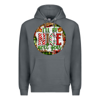 Rock Christmas i'll be nice next year Premium Hoodie - Artiststas
