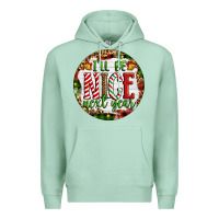 Seafoam Christmas i'll be nice next year Premium Hoodie - Artiststas