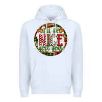 White Christmas i'll be nice next year Premium Hoodie - Artiststas