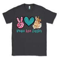 Smoke peace love easter with bunny and butterfly Classic Tee - Artiststas