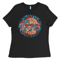 Black Est. 1776 Ladies Tee - FaDigitalArtStudio