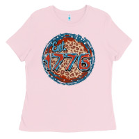 Bubblegum Pink Est. 1776 Ladies Tee - FaDigitalArtStudio