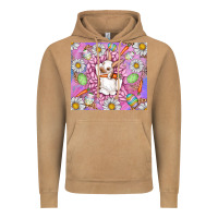 Vintage Camel Easter Bunny Vintage Hoodie - CowhideDigitalArt