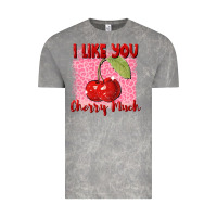 Cloud Rock i like you cherry much Vintage Tee - FaDigitalArtStudio
