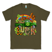 Army Green Loads of luck Classic Tee - CowGirlArtShop