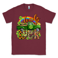 Burgundy Loads of luck Classic Tee - CowGirlArtShop