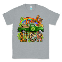 Heather Grey Loads of luck Classic Tee - CowGirlArtShop