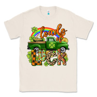 Natural Loads of luck Classic Tee - CowGirlArtShop