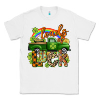 White Loads of luck Classic Tee - CowGirlArtShop