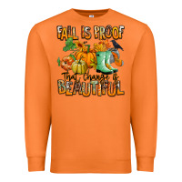 Carrot Fall is proof that change is beautiful Premium Sweatshirt - RanaPortraitStore
