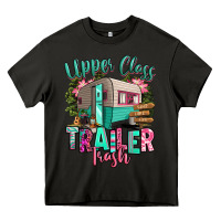Asphalt upper class trailer trash Heavy Core Tee - RanaPortraitStore