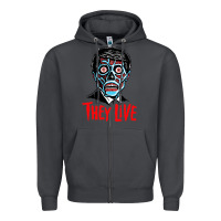 Smoke they live Zipper Hoodie - DesigneFamous