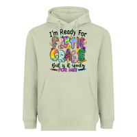 Matcha I'm ready for fifth grade but is it ready for me Heavyweight Hoodie - RanaPortraitStore