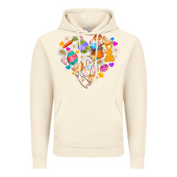 Vintage Artic Easter Love Vintage Hoodie - CowhideDigitalArt