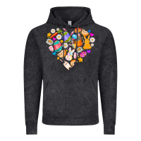 Vintage Black Easter Love Vintage Hoodie - CowhideDigitalArt