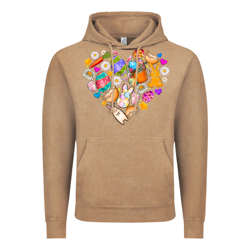 Easter Love Vintage Hoodie by CowhideDigitalArt | Teevron