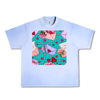 Grape Ice valentines day love letter and envelope Urban Heavy Tee - BundleAndBundleShop