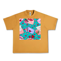 Peanut Butter valentines day love letter and envelope Urban Heavy Tee - BundleAndBundleShop
