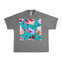 Tornado valentines day love letter and envelope Urban Heavy Tee - BundleAndBundleShop