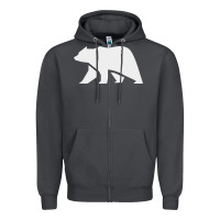 Smoke bear Zipper Hoodie - DesigneFamous