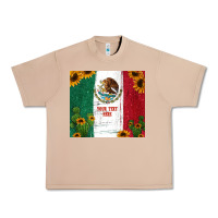 Burro preview cactus sunflower mexican flag Urban Heavy Tee - Jasminsmagicworld