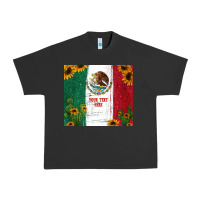 Pigment Black preview cactus sunflower mexican flag Urban Heavy Tee - Jasminsmagicworld