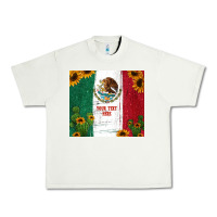 Pistachio preview cactus sunflower mexican flag Urban Heavy Tee - Jasminsmagicworld