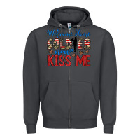Smoke welcome home soldier now kiss me Zipper Hoodie - JahusDesignShop