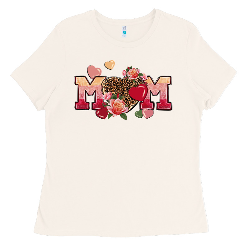 Valentine's Day Mom Mother's Day Ladies Tee by FaDigitalArtStudio | Teevron