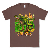 Chestnut St. Patrick's day lucky Saurus Classic Tee - HowdyJamesFarm
