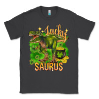Smoke St. Patrick's day lucky Saurus Classic Tee - HowdyJamesFarm