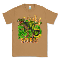 Toasted Coconut St. Patrick's day lucky Saurus Classic Tee - HowdyJamesFarm