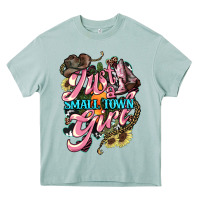 Arona Just a small town girl Heavy Core Tee - HowdyJamesFarm