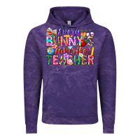 Cloud Purple Every Bunny Favorite Teacher Easter Vintage Hoodie - CowhideDigitalArt