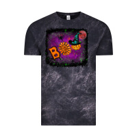 Cloud Black boo gemstone halloween pumpkin Vintage Tee - RanaPortraitStore