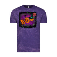 Cloud Purple boo gemstone halloween pumpkin Vintage Tee - RanaPortraitStore