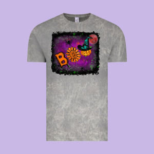 Boo Gemstone Halloween Pumpkin Vintage Tee Designed By Ranaportraitstore