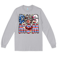 Moon Dust American Dog Mom Long Sleeve Tee - CowhideDigitalArt