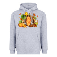 Heather Grey Fall American Football Heavyweight Hoodie - RanaPortraitStore