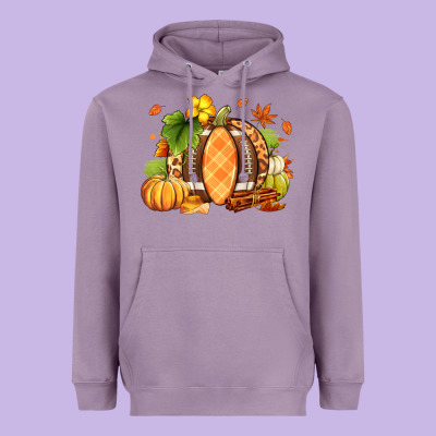 Fall American Football Heavyweight Hoodie Designed By Ranaportraitstore