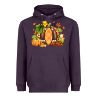 Plum Fall American Football Heavyweight Hoodie - RanaPortraitStore