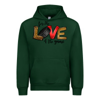 Forest Green for the love of the game ice hockey Urban Hoodie - Jasminsmagicworld
