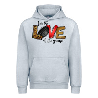Heather Grey for the love of the game ice hockey Urban Hoodie - Jasminsmagicworld