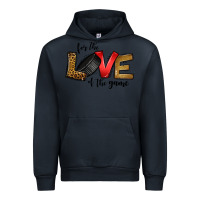 Navy for the love of the game ice hockey Urban Hoodie - Jasminsmagicworld