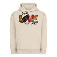 Pigment French Oak for the love of the game ice hockey Urban Hoodie - Jasminsmagicworld